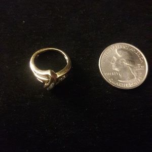 10k solid yellow gold. 45tcw Genuine Diamond's